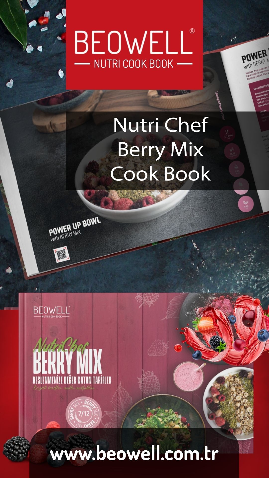 NUTRI CHEF BERRY MIX COOK BOOK