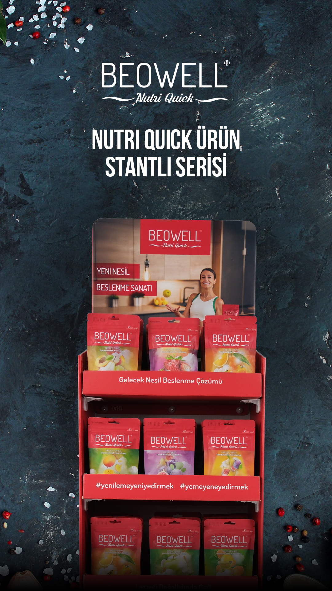 BEOWELL NUTRI QUICK STANDALI ÜRÜN SERİSİ