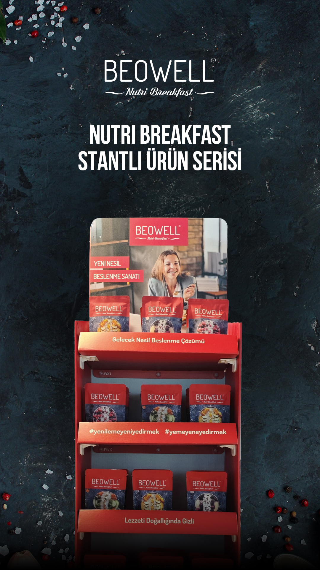 BEOWELL NUTRI BREAKFAST STANDLI ÜRÜN SERİSİ