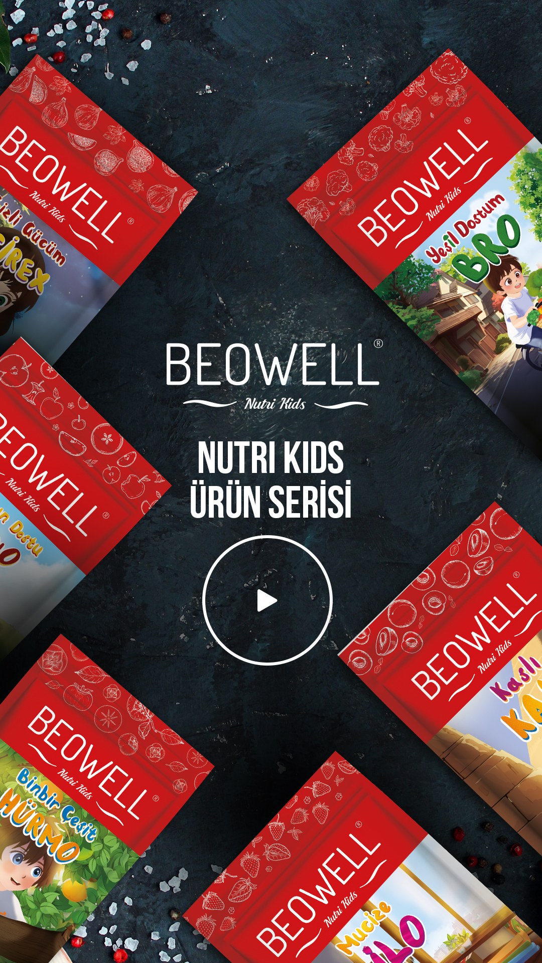 Beowell Nutri Kids Ürün Serisi