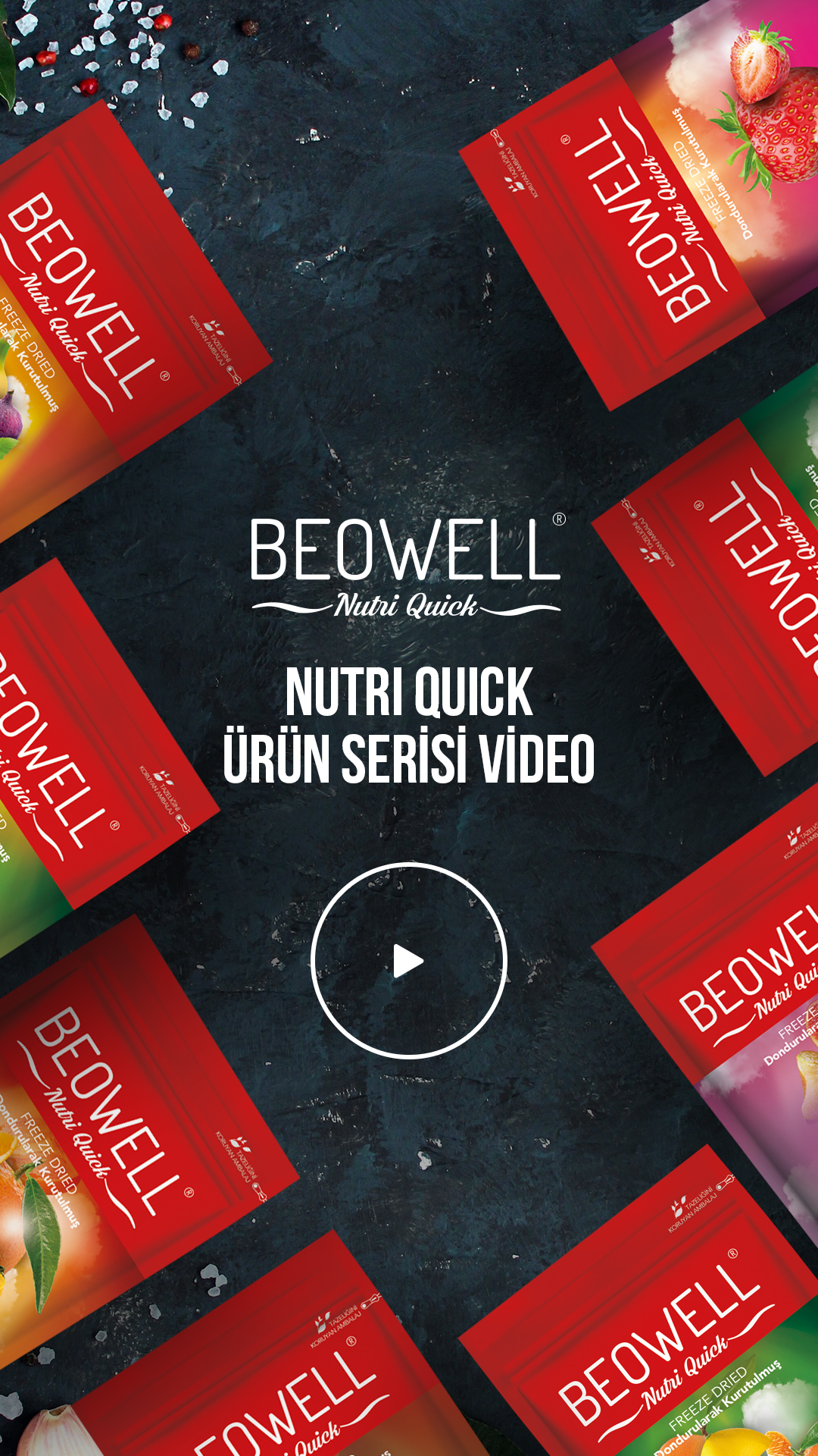 BEOWELL NUTRI QUICK ÜRÜN SERİSİ